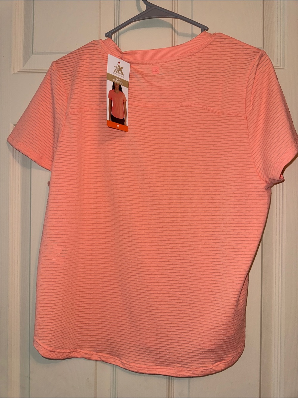 ZeroXposur Coral Ribbed Short Sleeve Tee - Picture 2 of 5